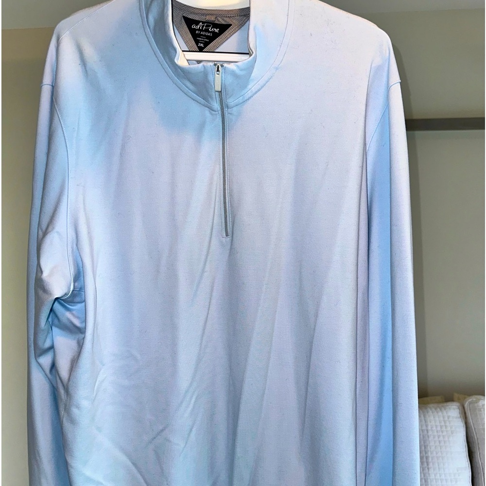 Like new Adidas quarter-zip pullover.